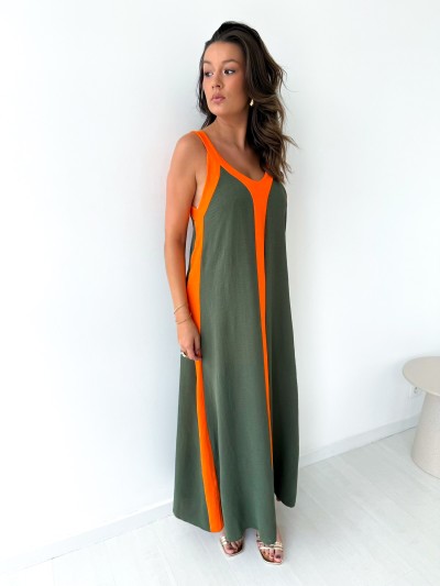 Robe Allegra - Kaki