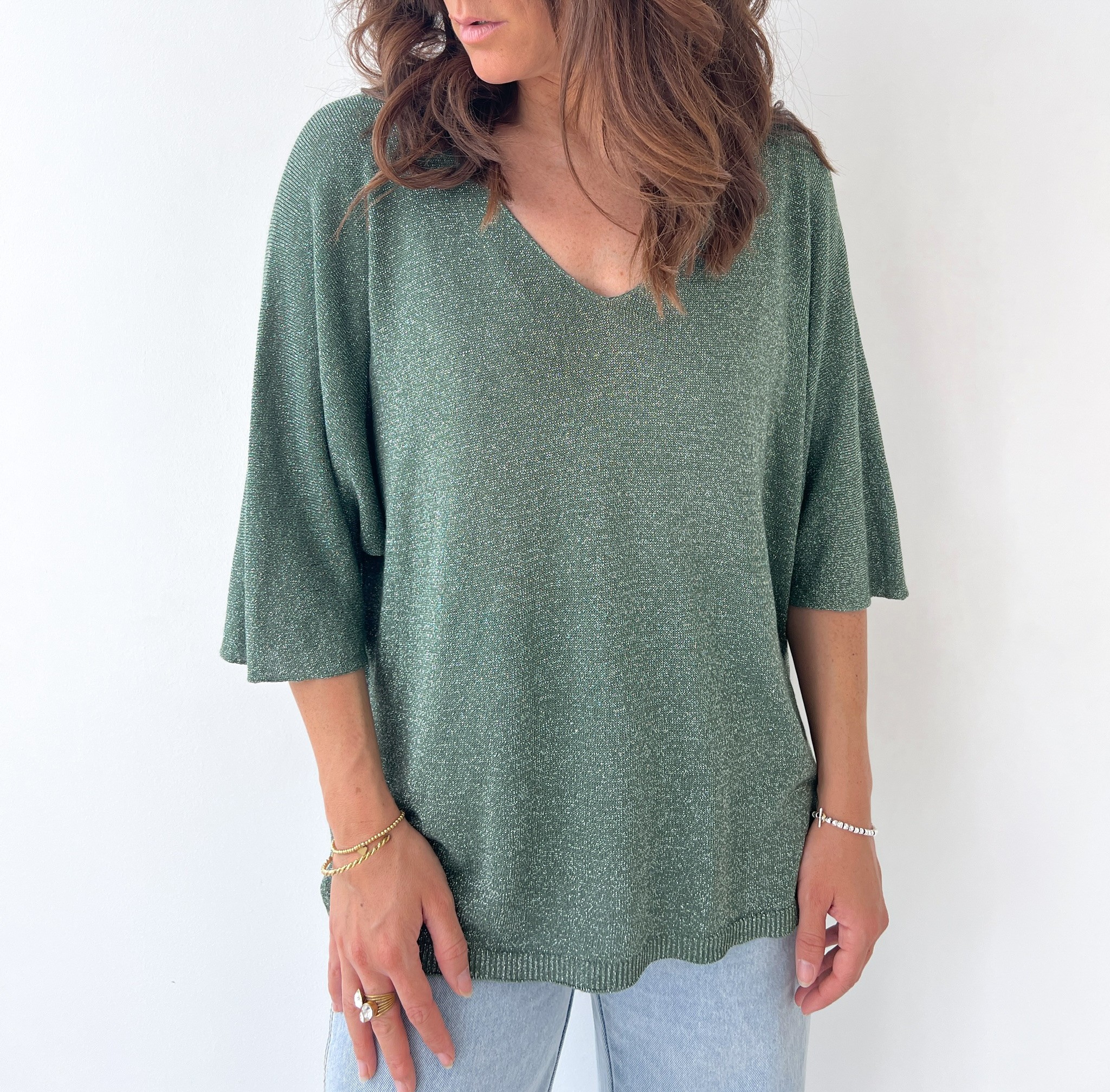 Pull fin brillant Laure