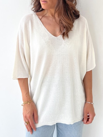 Pull fin brillant Laure -...