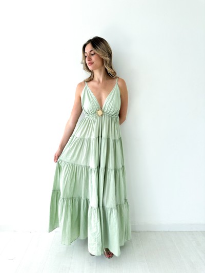 Robe Soleil - Vert d'Eau