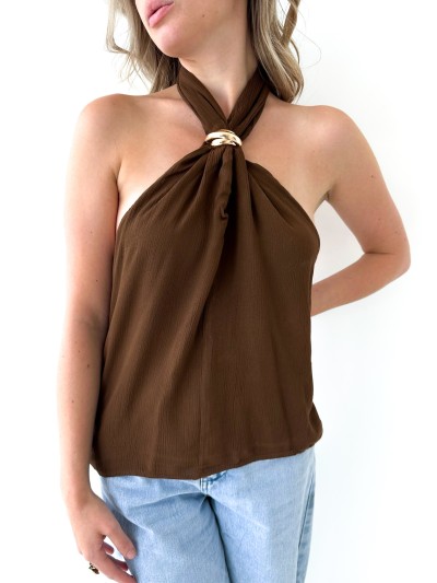 Top Lia - Brun
