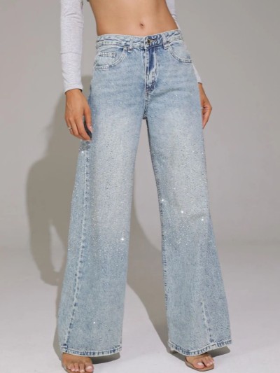Jean Large Nova à strass -...