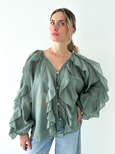 Blouse Valeria - Khaki