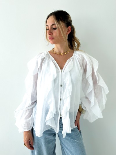 Blouse Valeria - Weiß