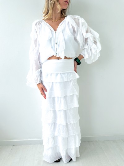 Blouse Valeria - Weiß