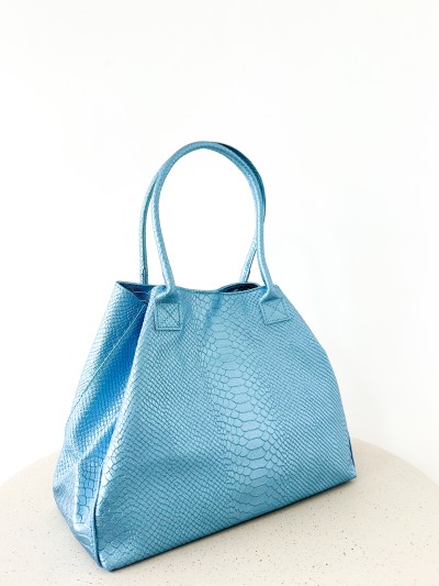 Sac cabas effet croco...