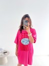 Disco-T-shirt met lange mouwen