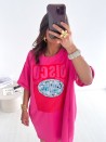 Disco-T-shirt met lange mouwen