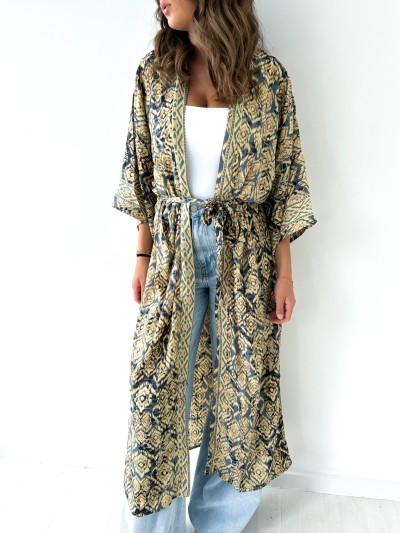Kimono Hanaé - jaune clair 