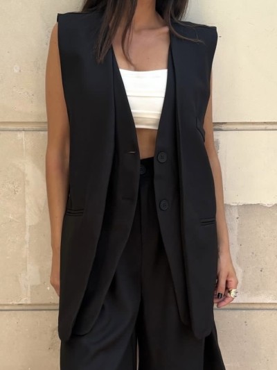 Gilet Noemy - Noir