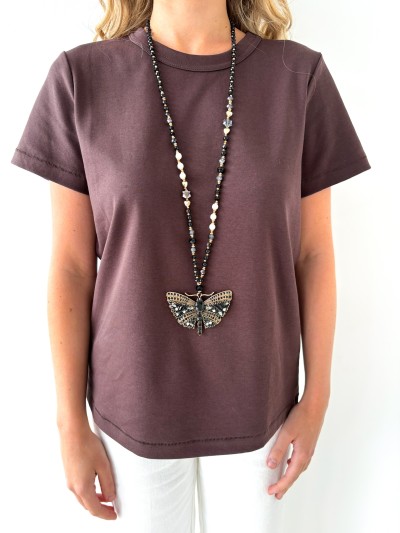 Mariposa-Halskette - Schwarz