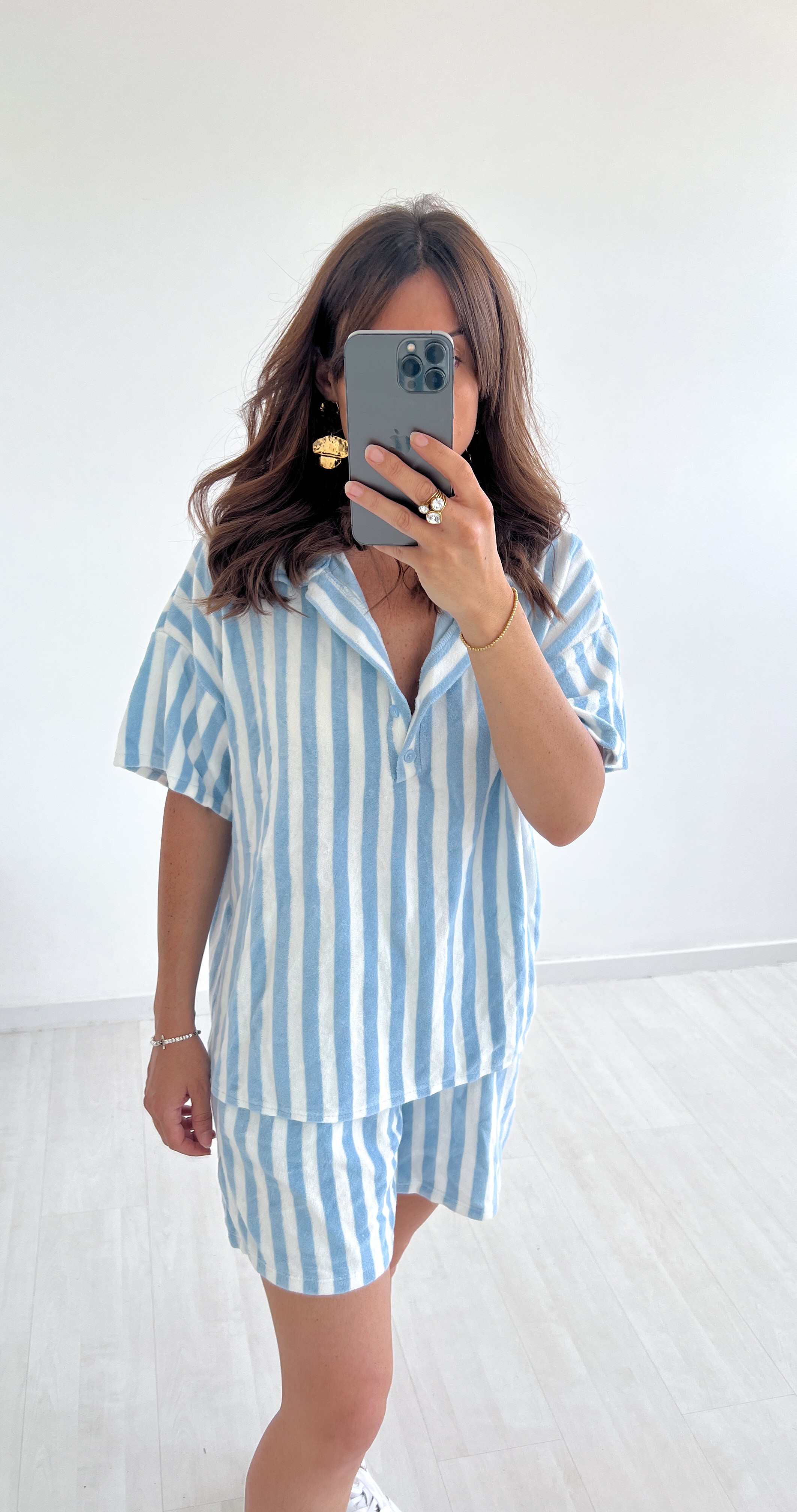 Ensemble Gaz de coton Lina