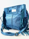 Tasche „Mare“ aus glitzerndem Leder