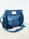 Tasche „Mare“ aus glitzerndem Leder