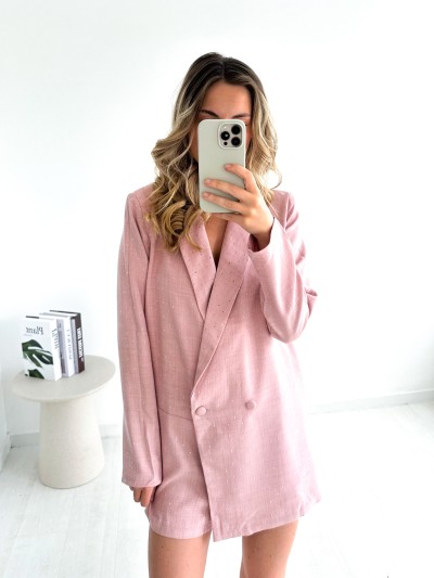 Combinaison short Blazer à...