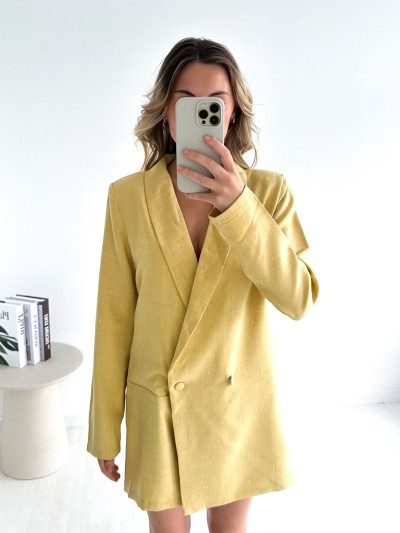 Combinaison short Blazer à...