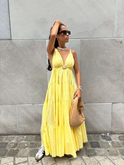 Robe Soleil - Jaune