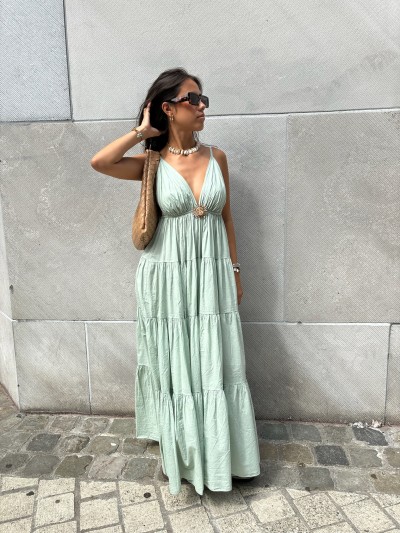 Robe Soleil - Vert d'Eau