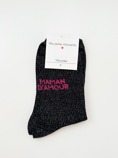 Chaussettes à paillettes...