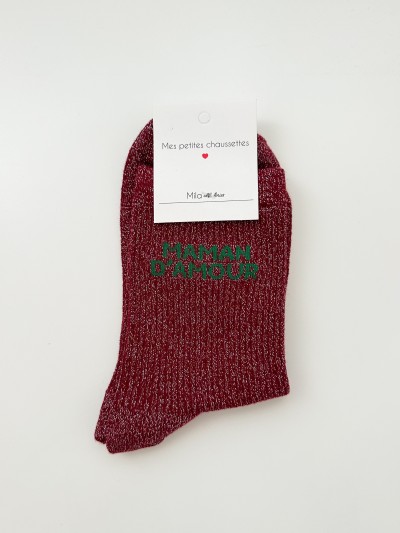 Chaussettes à paillettes...