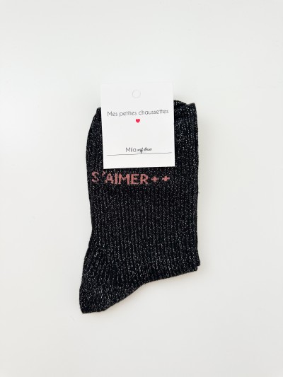 Chaussettes à paillettes...