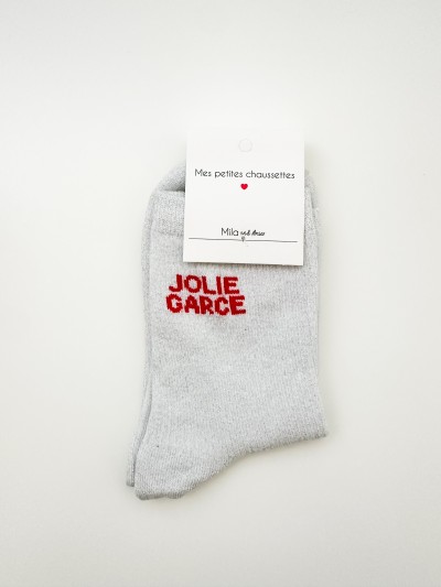 Chaussettes à paillettes...