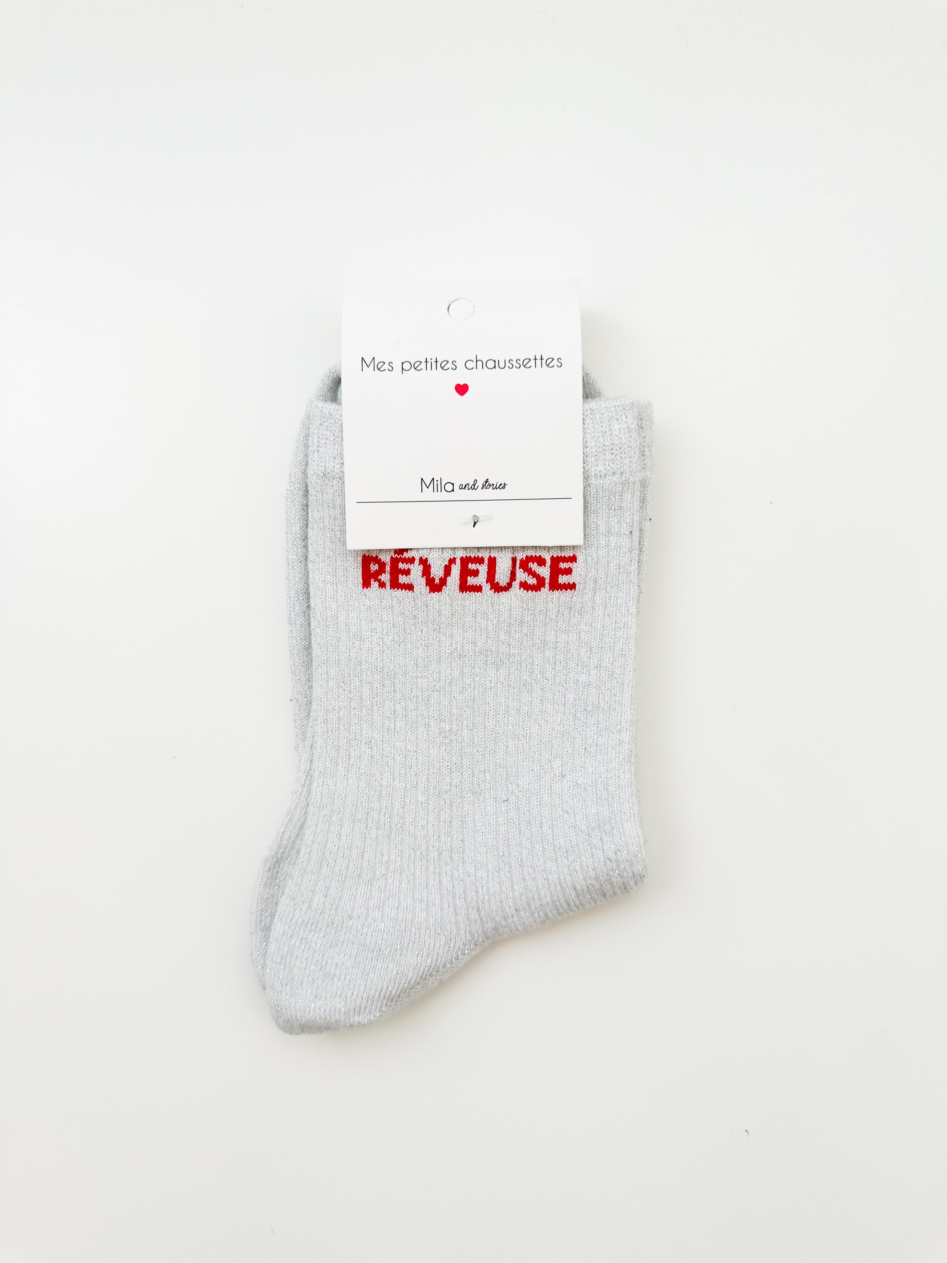 Chaussettes à paillettes réveuse