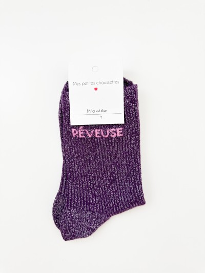 Chaussettes à paillettes...