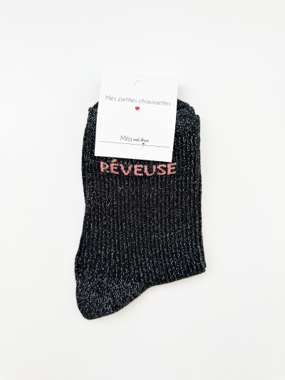 Chaussettes à paillettes...