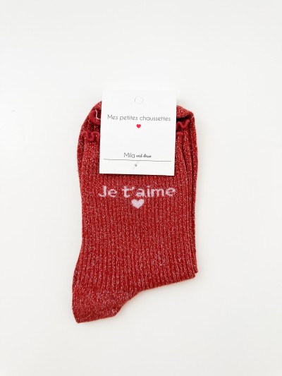 Chaussettes à paillettes je...