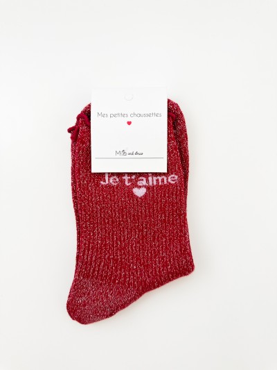 Chaussettes à paillettes je...