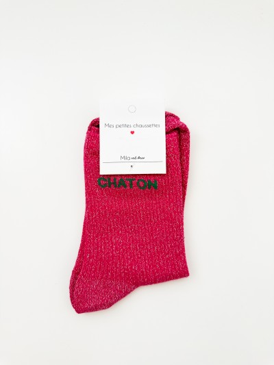 Chaussettes à paillettes...