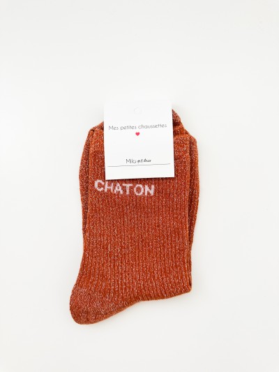 Chaussettes à paillettes...