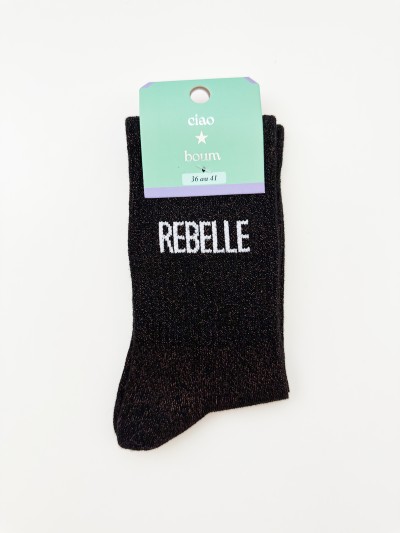 Chaussettes à paillettes...