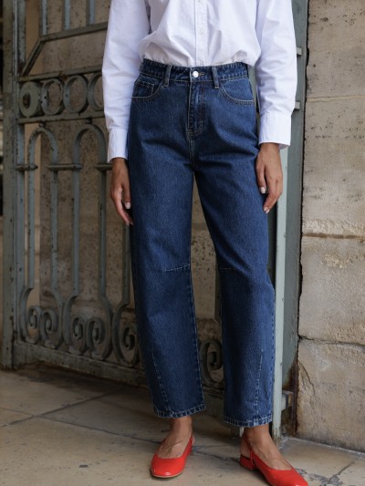 Jeans ballon Bony - Bleu jeans
