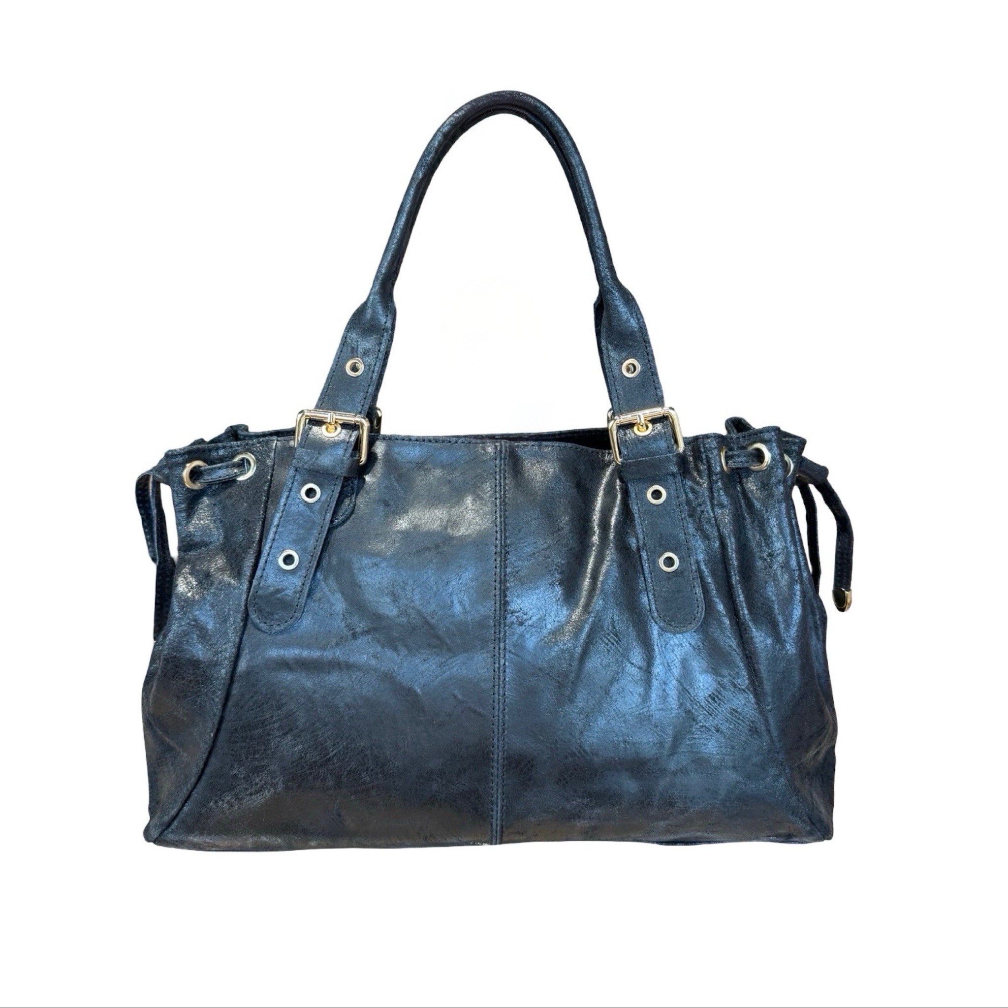 Grand Sac LULU (croûte de cuir)