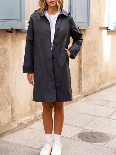 Lange Regenjacke Bamour -...