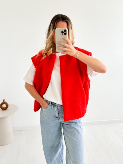 Gilet Mila - Rood
