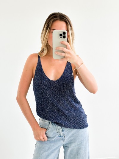 Top Célya - Bleu Marine