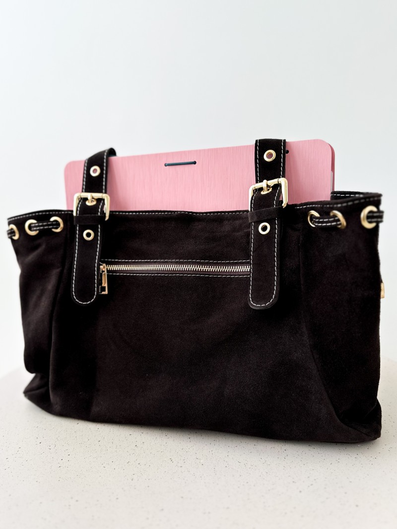 Tasche „Grand Lulu“ aus Wildleder