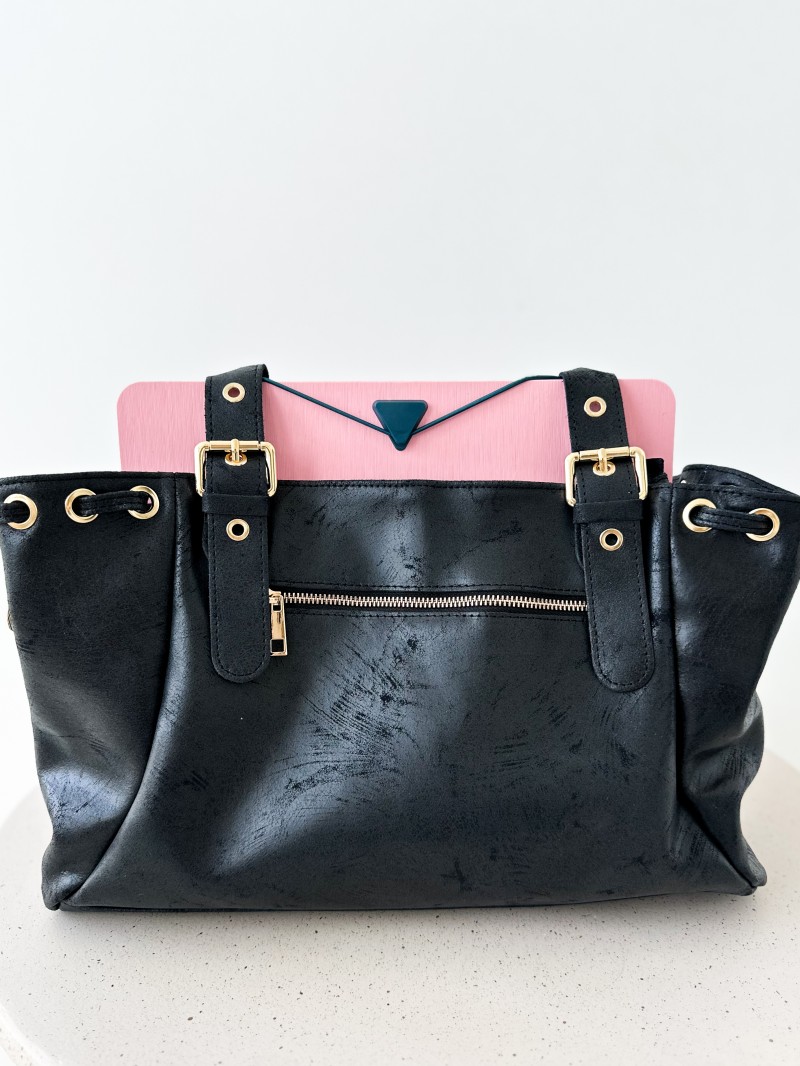 Große Tasche LULU (Spaltleder)