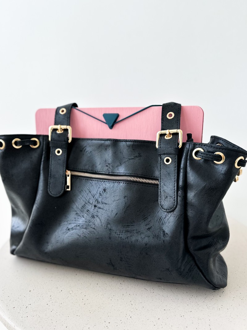 Große Tasche LULU (Spaltleder)
