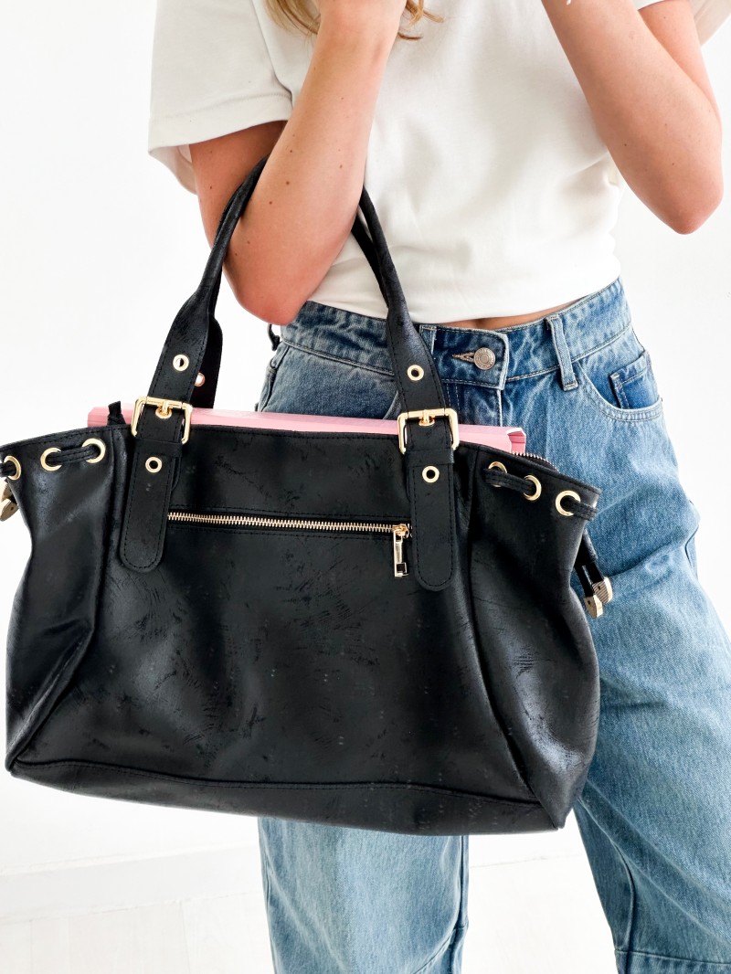 Große Tasche LULU (Spaltleder)