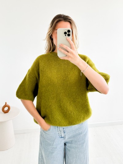 Pull Cosy Chic - Vert...
