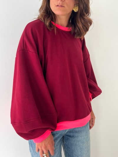 Sweat Béa UNi - Bordeaux 