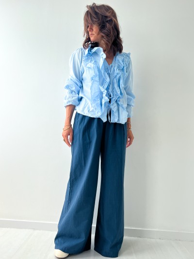 Pantalon Carole Uni 100%...
