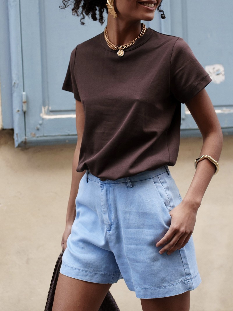 ONI T-shirt, 100% katoen, effen