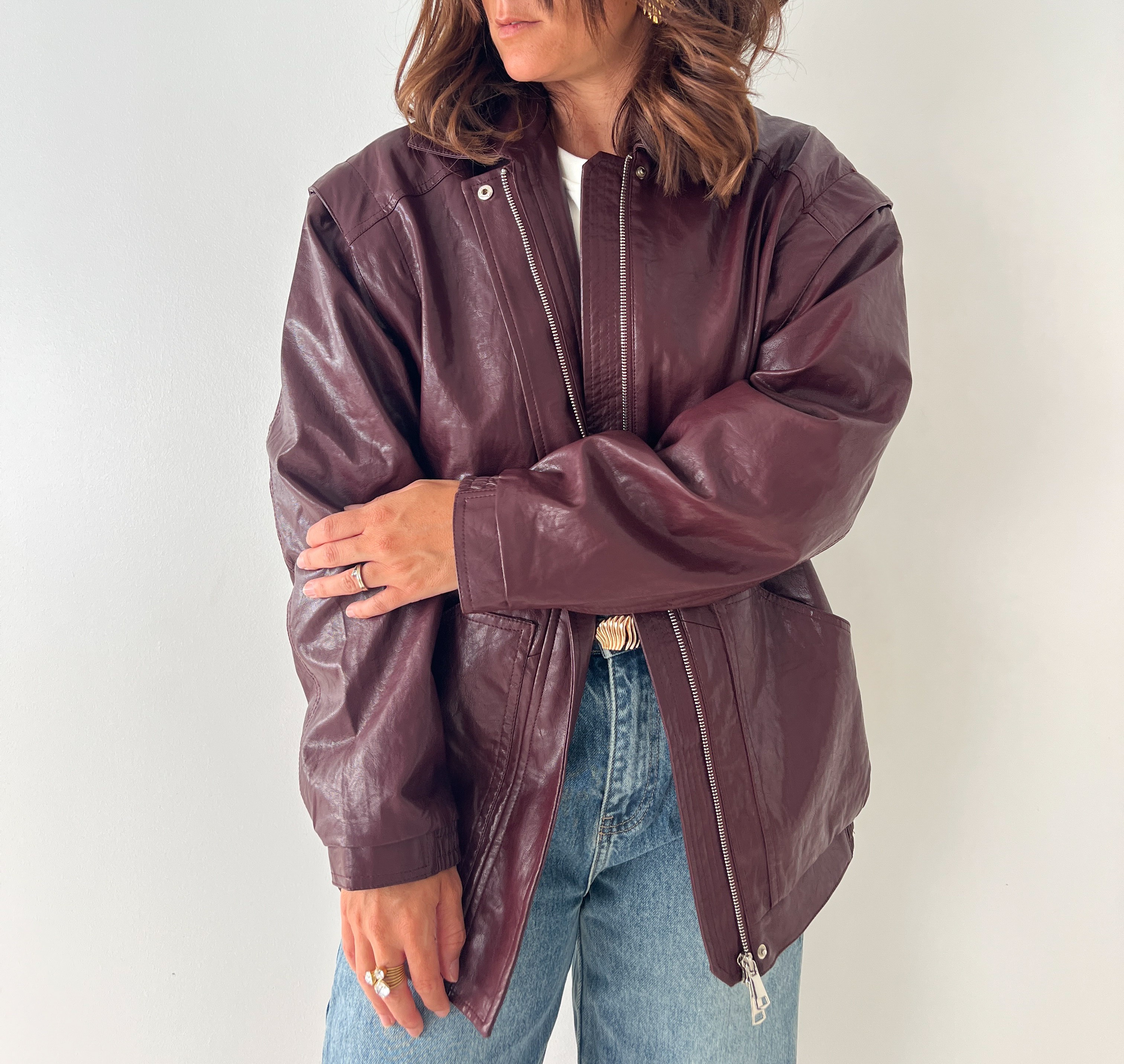 Veste / Gilet Bonheur simili