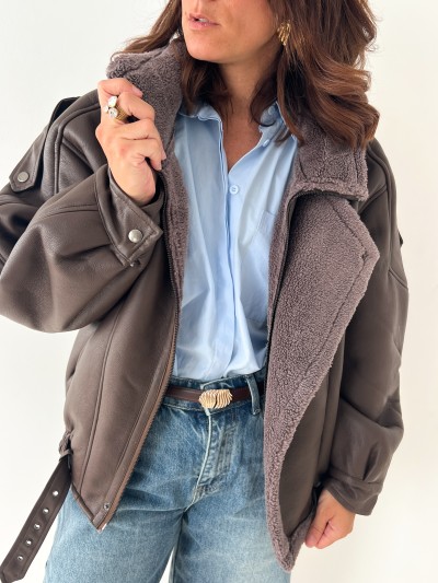 Jacke Maxine aus Kunstleder...