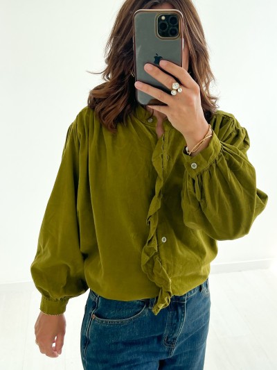 Chemise VIVI effet velour...